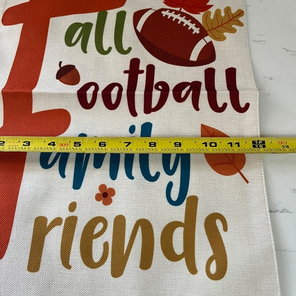 NEW Fall Football Garden Flag,Fall garden flag,Family friends garden flag - Picture 3 of 3